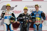 Lorenzo Baldassarri (Pons), Francesco Bagnaia (VR46) und Alex Marquez (Marc VDS) 