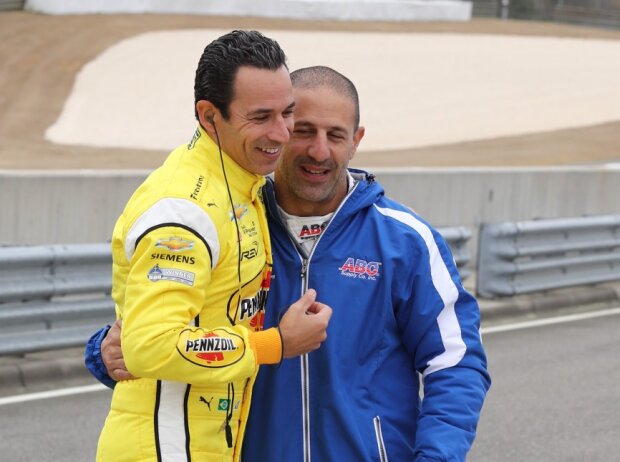 Helio Castroneves, Tony Kanaan Helio Castroneves, Tony Kanaan