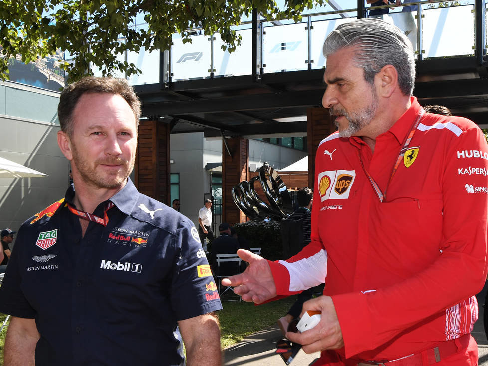 Christian Horner, Maurizio Arrivabene
