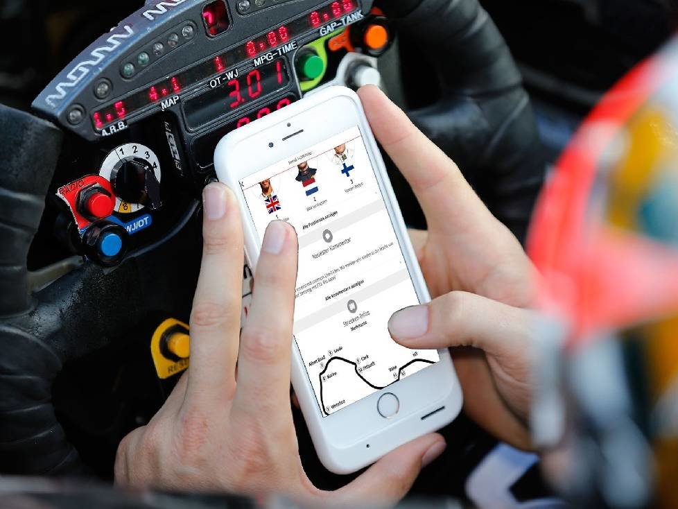 Mit unserer App sind sie immer auf der Pole Position!