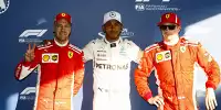 Lewis Hamilton, Sebastian Vettel, Kimi Räikkönen