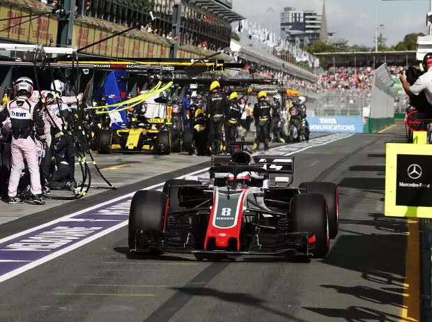 Romain Grosjean, Nico Hülkenberg Titel-Bild zur News: Romain Grosjean, Nico Hülkenberg