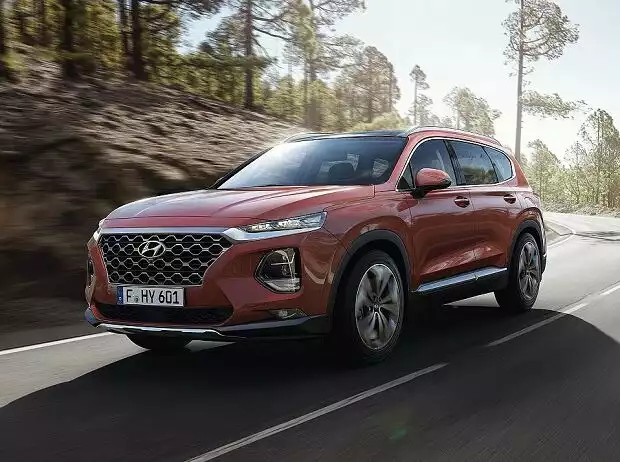 Hyundai Santa Fe 2018 Titel-Bild zur News: Hyundai Santa Fe 2018