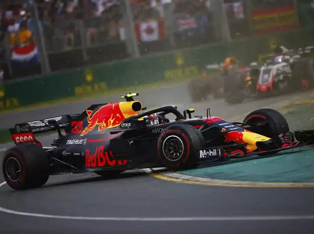 Max Verstappen, Romain Grosjean Titel-Bild zur News: Max Verstappen, Romain Grosjean