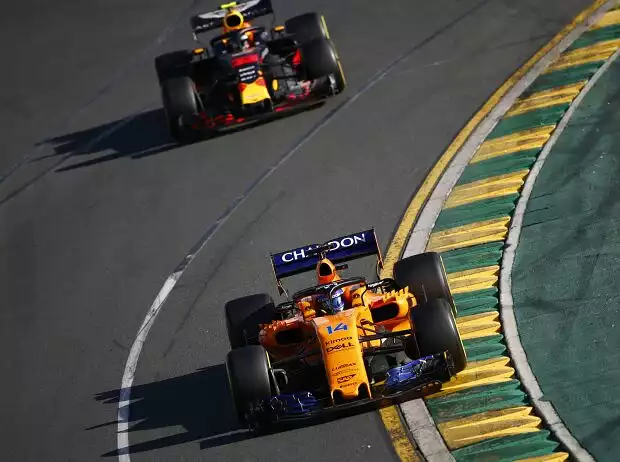 Titel-Bild zur News: Fernando Alonso, Max Verstappen