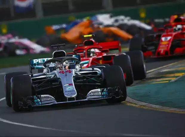 Lewis Hamilton, Sebastian Vettel Titel-Bild zur News: Lewis Hamilton, Sebastian Vettel