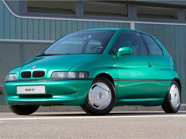 Titel-Bild zur News: BMW E1 mit Elektroantrieb von 1993