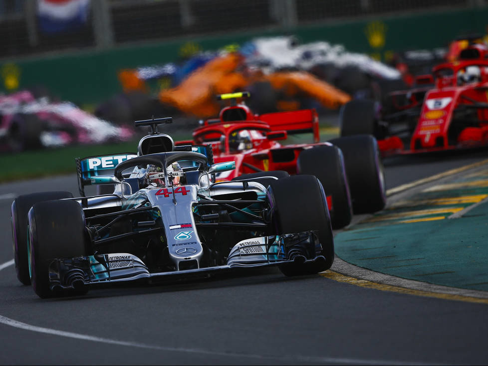 Lewis Hamilton, Kimi Räikkönen, Sebastian Vettel