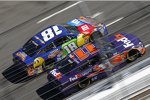 Kyle Busch und Denny Hamlin 