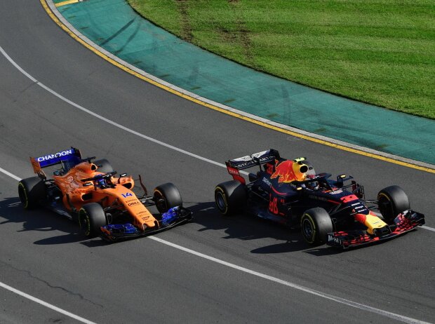 Max Verstappen, Fernando Alonso