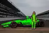 Bild zum Inhalt: Danica Patrick stellt Farbdesign vor: Zurück in neongrün