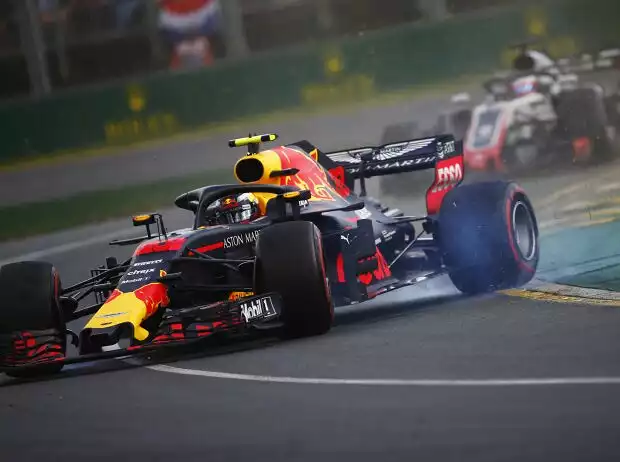 Titel-Bild zur News: Max Verstappen, Romain Grosjean