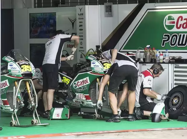 Box, Mechaniker LCR-Honda Titel-Bild zur News: Box, Mechaniker LCR-Honda