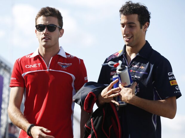 Titel-Bild zur News: Jules Bianchi, Daniel Ricciardo