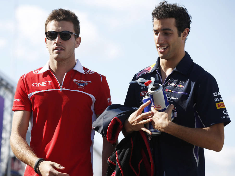 Jules Bianchi, Daniel Ricciardo