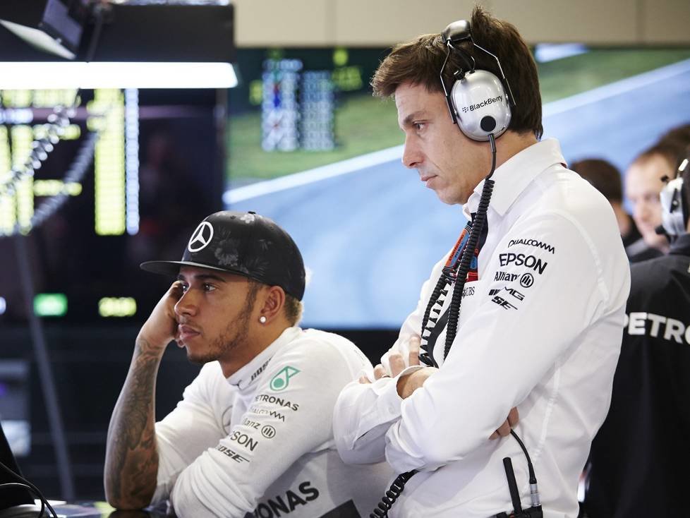 Lewis Hamilton, Toto Wolff