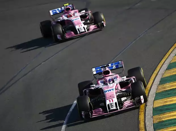 Sergio Perez, Esteban Ocon Titel-Bild zur News: Sergio Perez, Esteban Ocon