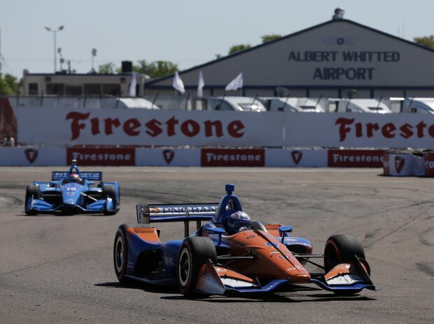 Scott Dixon und Ed Jones