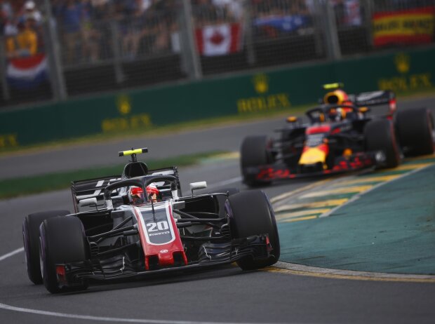 Kevin Magnussen, Max Verstappen