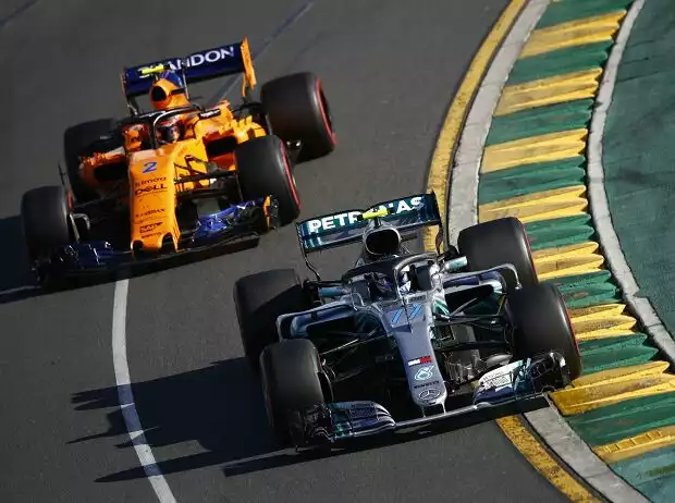 Titel-Bild zur News: Valtteri Bottas, Stoffel Vandoorne