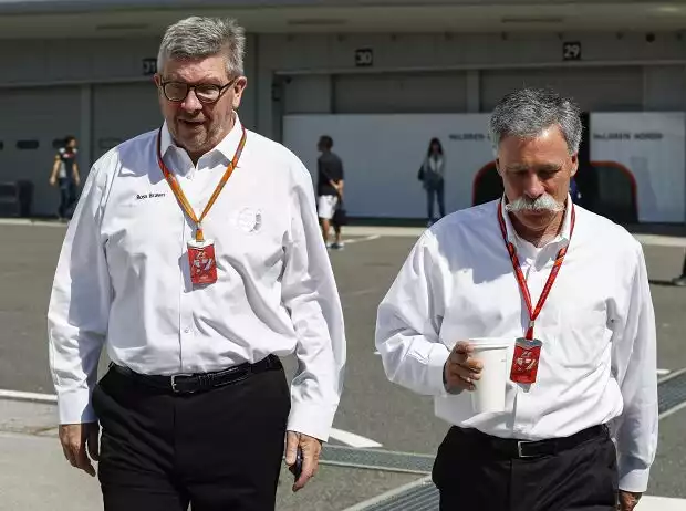 Ross Brawn, Chase Carey Titel-Bild zur News: Ross Brawn, Chase Carey