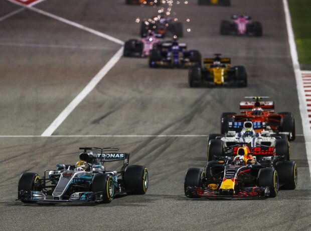 Lewis Hamilton, Daniel Ricciardo, Felipe Massa, Kimi Räikkönen