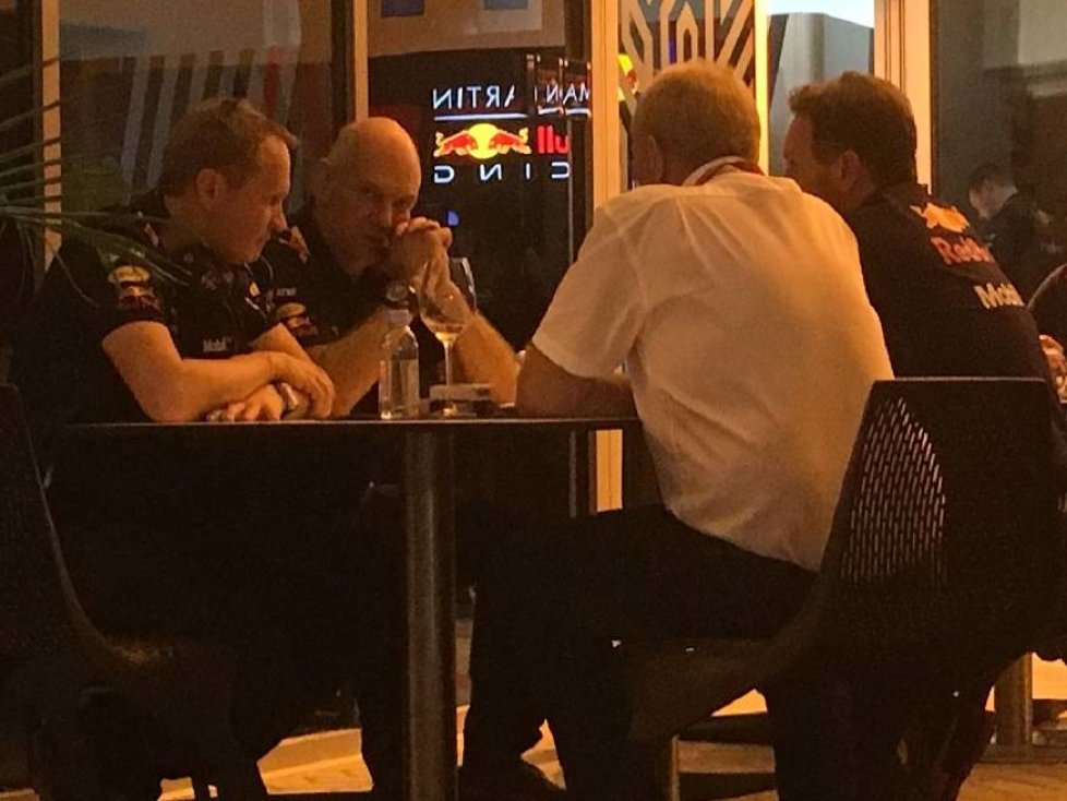 Adrian Newey, Christian Horner, Helmut Marko