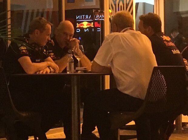 Adrian Newey, Christian Horner, Helmut Marko