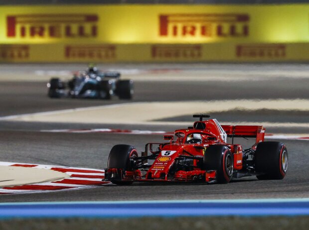 Sebastian Vettel, Valtteri Bottas Sebastian Vettel, Valtteri Bottas