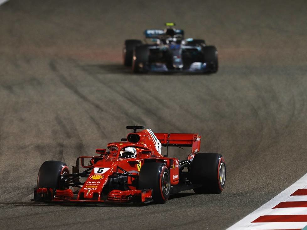 Sebastian Vettel, Valtteri Bottas