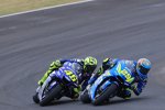 Andrea Iannone vor Valentino Rossi 