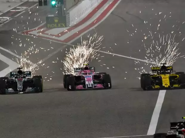 Lewis Hamilton, Sergio Perez, Nico Hülkenberg Titel-Bild zur News: Lewis Hamilton, Sergio Perez, Nico Hülkenberg