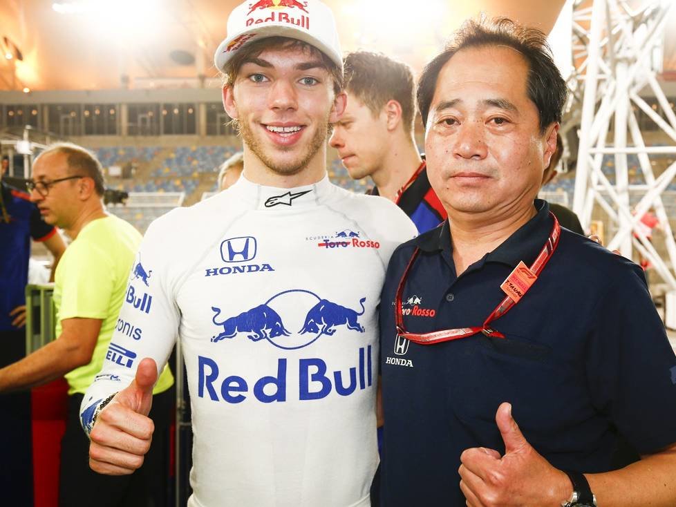 Pierre Gasly, Toyoharu Tanabe