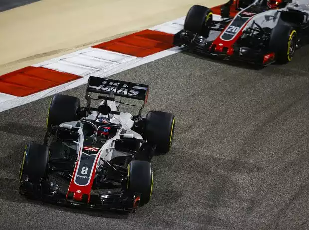 Titel-Bild zur News: Romain Grosjean, Kevin Magnussen