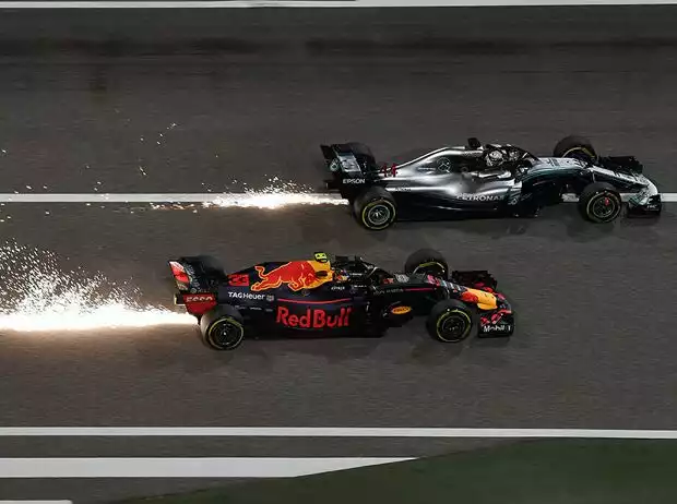 Titel-Bild zur News: Max Verstappen, Lewis Hamilton