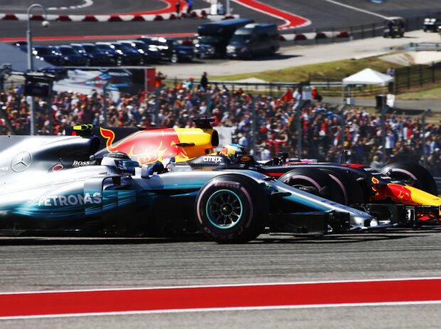 Titel-Bild zur News: Valtteri Bottas, Daniel Ricciardo