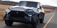 Bild zum Inhalt: Karlmann King: Irrer Stealth-SUV für den Batman von heute