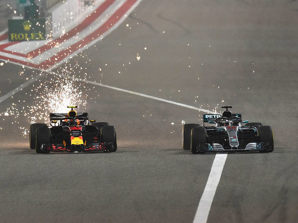 Max Verstappen, Lewis Hamilton