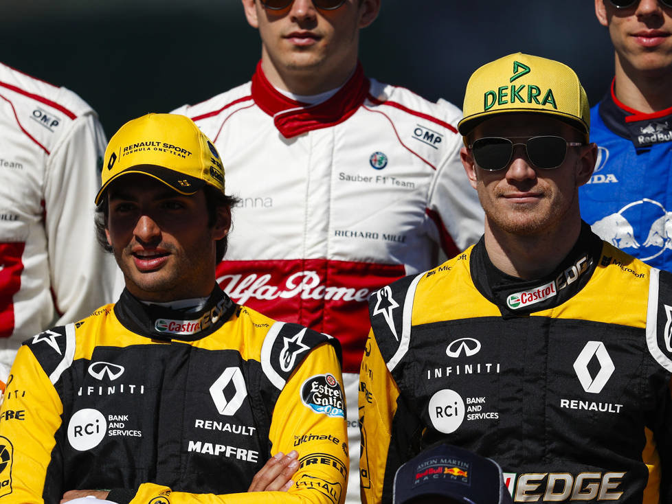 Fernando Alonso, Carlos Sainz, Nico Hülkenberg