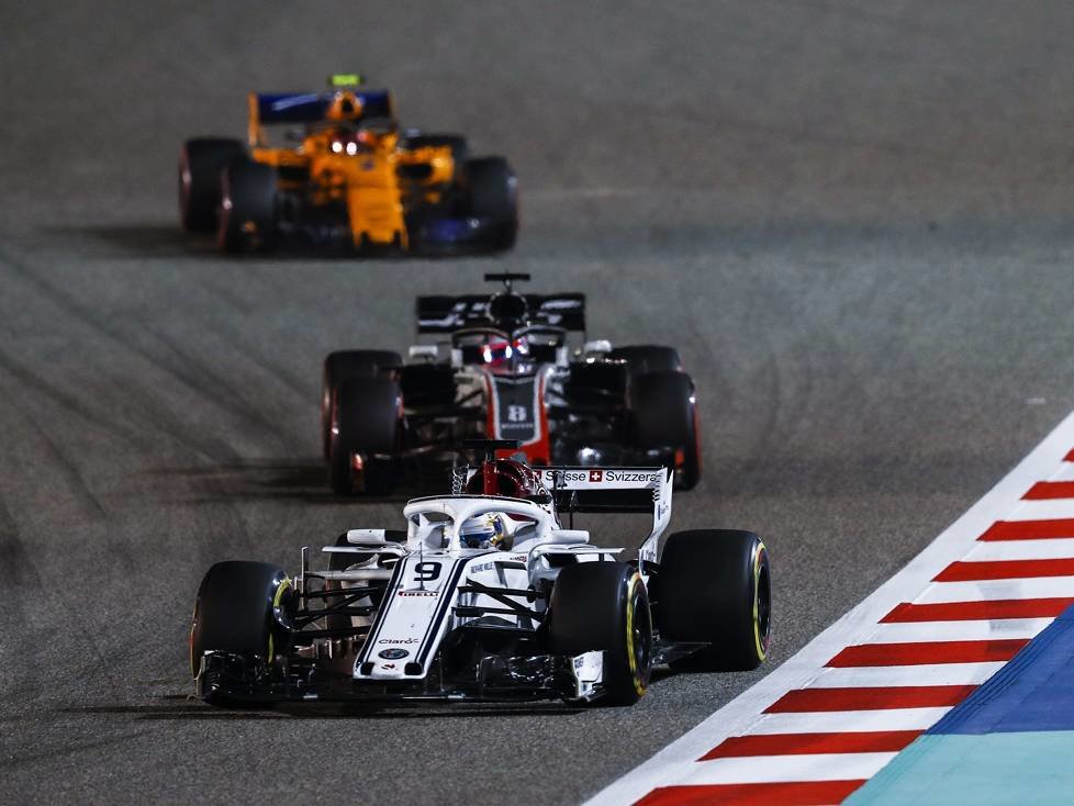 Marcus Ericsson, Romain Grosjean, Stoffel Vandoorne