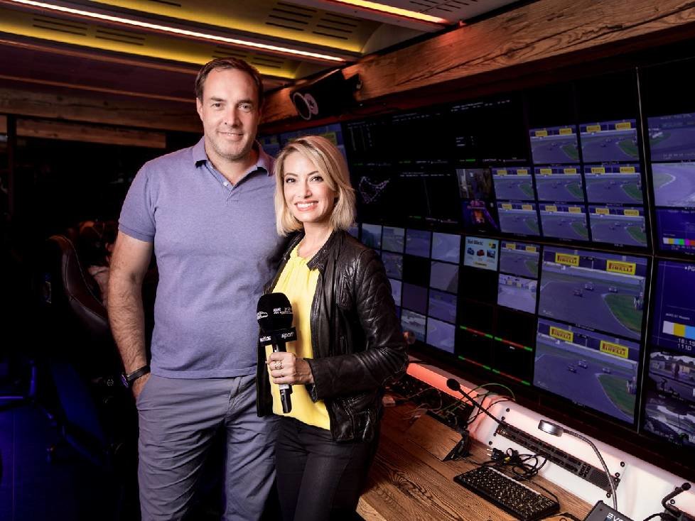 SPORT1-Moderatorin Sarah Valentina und SPORT1-Kommentator Patrick Simon