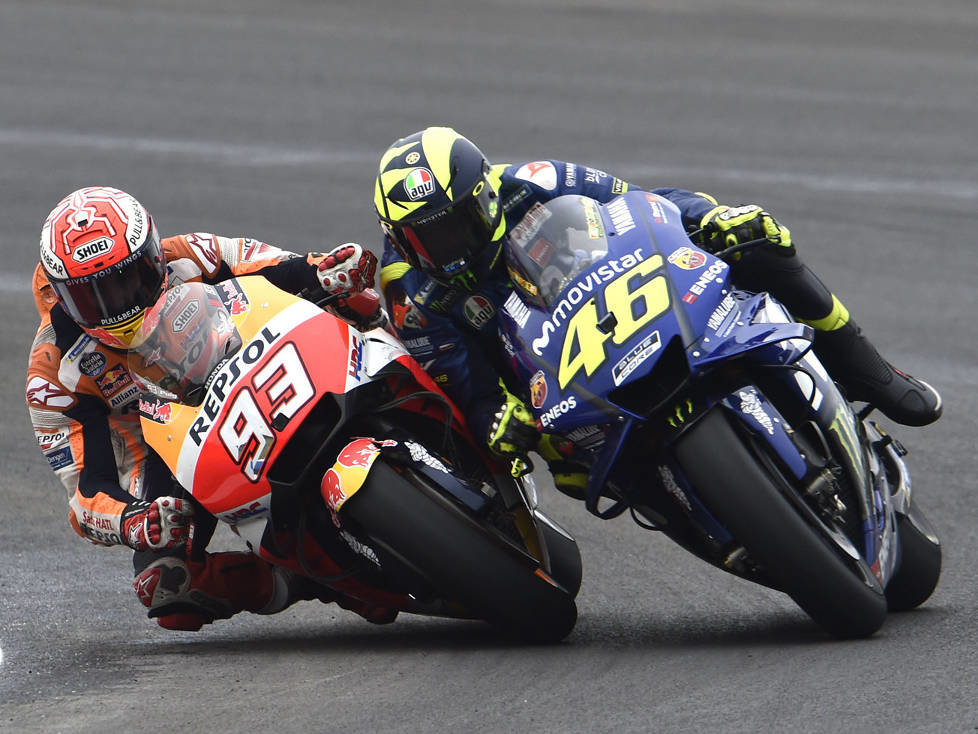 Marc Marquez, Valentino Rossi