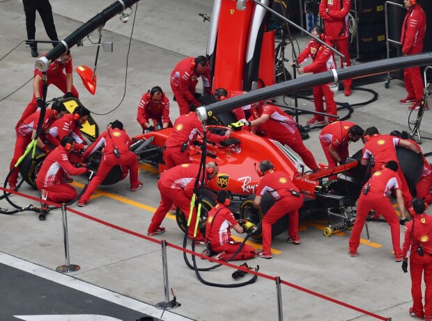 Ferrari, Boxenstopp