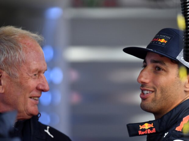 Titel-Bild zur News: Helmut Marko, Daniel Ricciardo