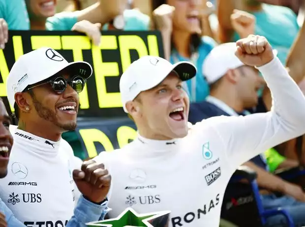 Lewis Hamilton, Valtteri Bottas Titel-Bild zur News: Lewis Hamilton, Valtteri Bottas