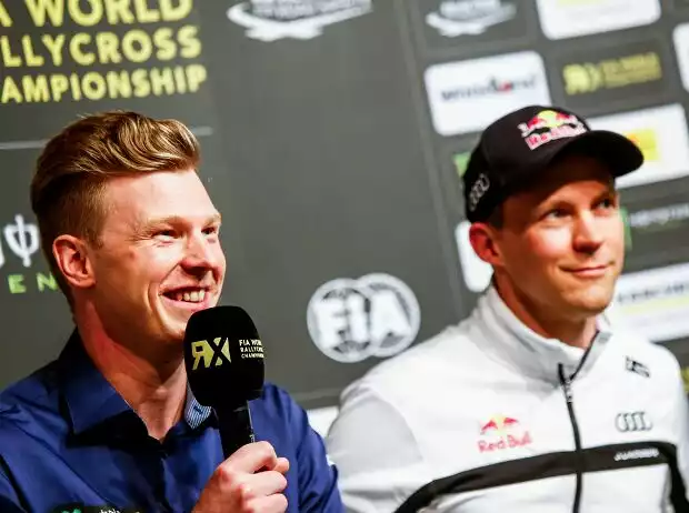 Johan Kristoffersson, Mattias Ekström Titel-Bild zur News: Johan Kristoffersson, Mattias Ekström