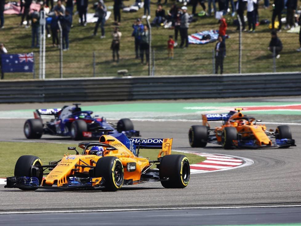 Fernando Alonso, Stoffel Vandoorne, Brendon Hartley