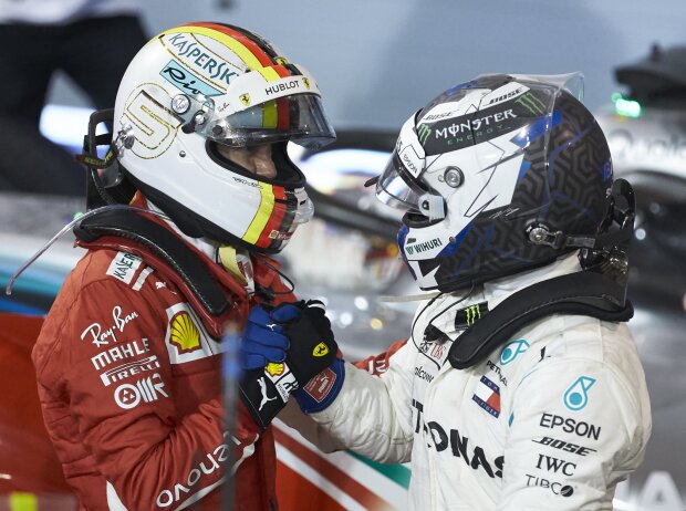 Valtteri Bottas, Sebastian Vettel