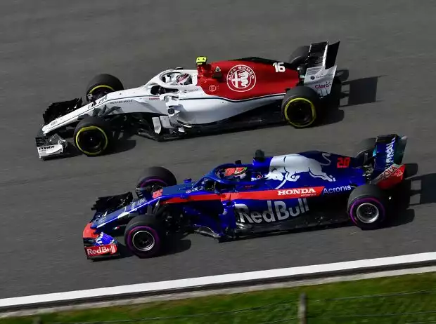Charles Leclerc, Brendon Hartley Titel-Bild zur News: Charles Leclerc, Brendon Hartley