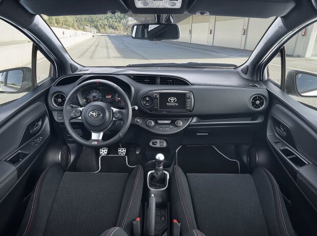 Innenraum des Toyota Yaris GRMN 2018 Innenraum des Toyota Yaris GRMN 2018